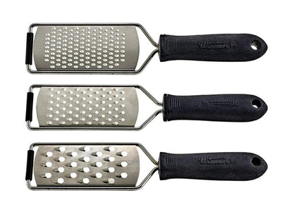 Winco Grater With Soft Grip Handle - Various Sizes