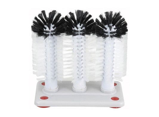 Winco Plastic 3 Glass Brush