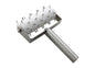 Winco Stainless Steel Dough Roller Docker - Various Sizes
