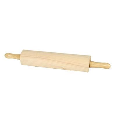 Thunder Group WDRNP018 Wooden Rolling Pin, 18", 3 1/4" Dia.