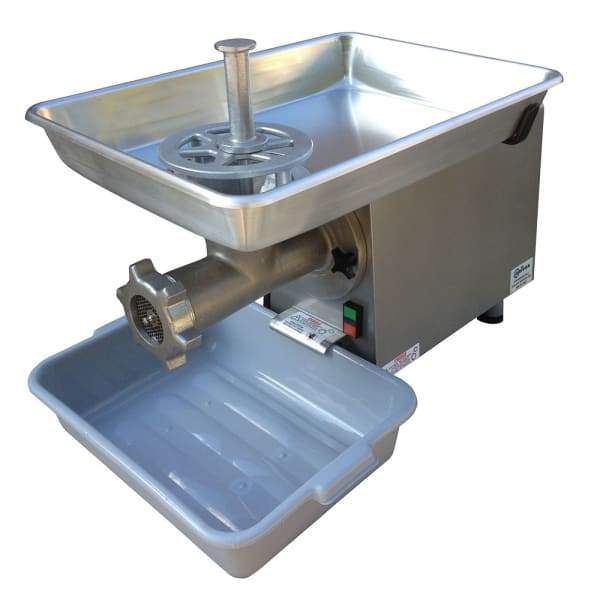 Univex MG22 Aluminum Pan & Housing Meat Grinder, 25 lbs Capacity/Minute, 115/1 [Usually ships within 1 - 3 business days]