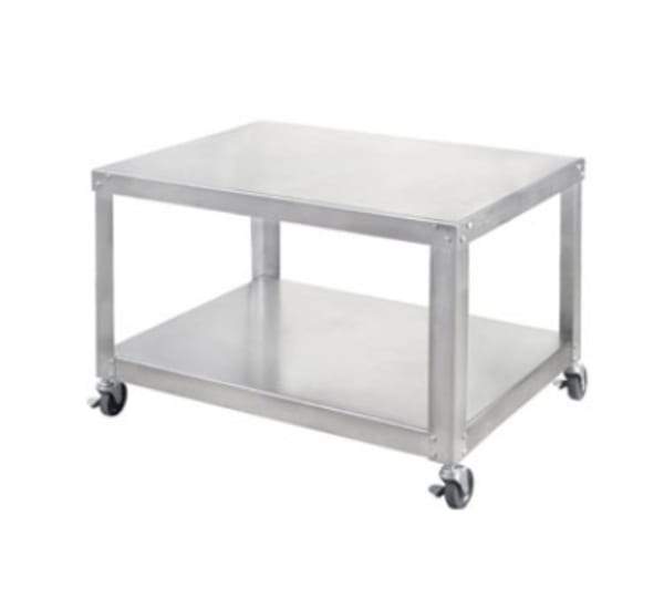 Univex S3A 32" x 24" Mobile Equipment Stand for General Use, Undershelf [Usually ships within 1 - 3 business days]