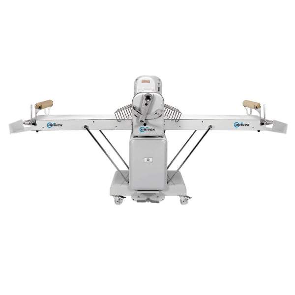 Univex SFG 500 T Floor Model 80 1/10" Long Reversible Dough Sheeter, Chain Drive [Usually ships within 1 - 3 business days]