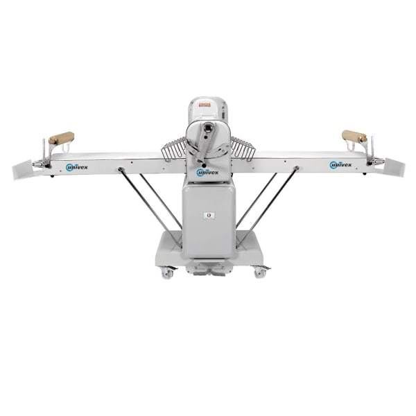 Univex SFG 600 TL Floor Model 134 1/2" Long Reversible Dough Sheeter, Wide Belt [Usually ships within 1 - 3 business days]