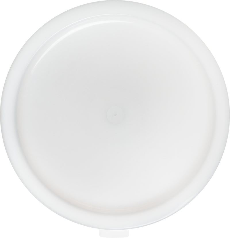 Carlisle 120202 White Lid For 12,18,22 Qt Containers