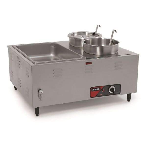 Nemco 6060A 27 1/2" Countertop Hot Food Table w/ (1) Well, 120v [Usually ships within 9 - 13 business days]