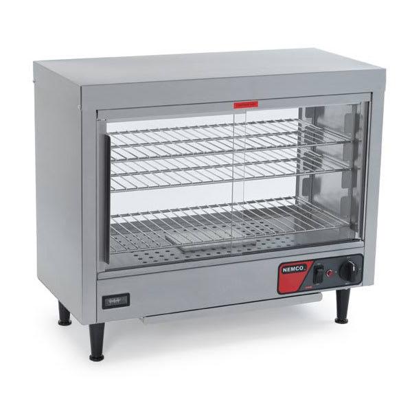 Nemco 6461 28 1/8" Full Service Countertop Heated Display Case - (3) Shelves, 120v [Extended Lead Time 14+ days]