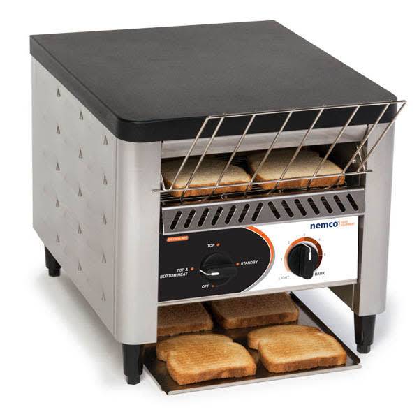 Nemco 6800 Conveyor Toaster - 300 Slices/hr w/ 2" Product Opening, 120v [Usually ships within 4 - 8 business days]