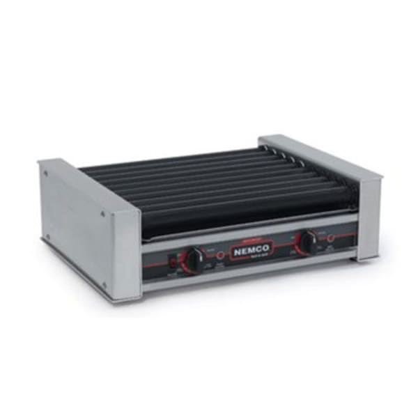 Nemco 8027SX-220 27 Hot Dog Roller Grill - Flat Top, 220v [Usually ships within 1 - 3 business days]