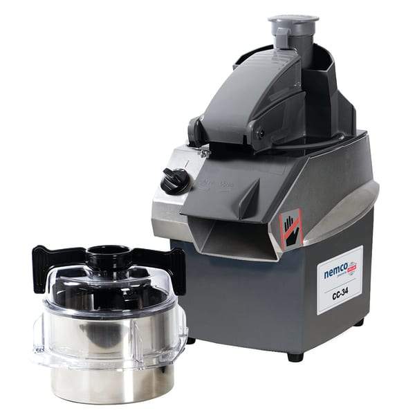 Nemco CC-34 4 Speed Cutter Mixer Food Processor w/ 3 qt Bowl, 120v [Usually ships within 1 - 3 business days]
