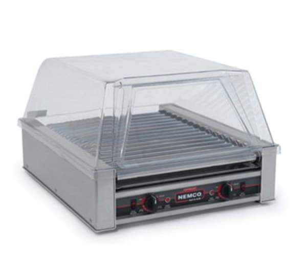 Nemco 8045N-220 45 Hot Dog Roller Grill - Flat Top, 220v [Usually ships within 1 - 3 business days]