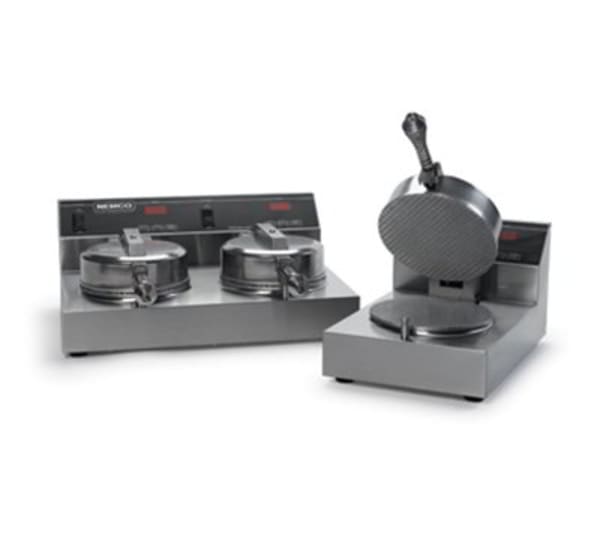 Nemco 7030-2 Dual Cone Baker w/ 7" Fixed Grid & Digital Control, 120/1V, 14.8 amps, Stainless [Usually ships within 1 - 3 business days]