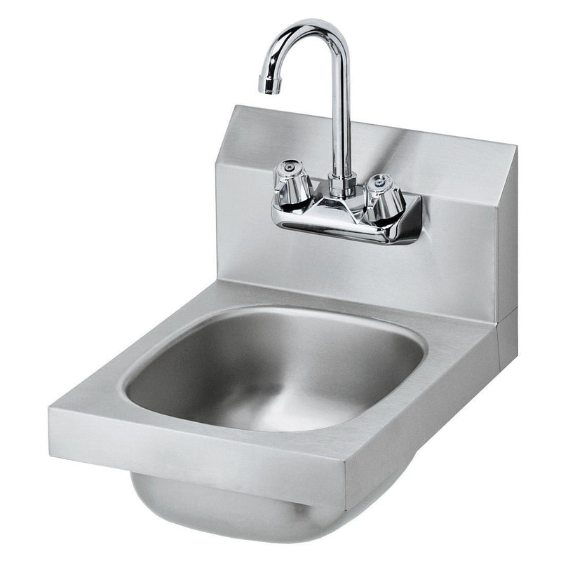 12" Commercial Stainless Steel Hand Sink Complete Kit
