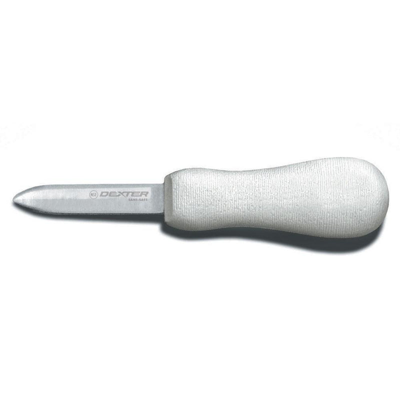 Dexter Russell S121 2.75" Sani-Safe® Oyster Knife w/ Polypropylene White Handle