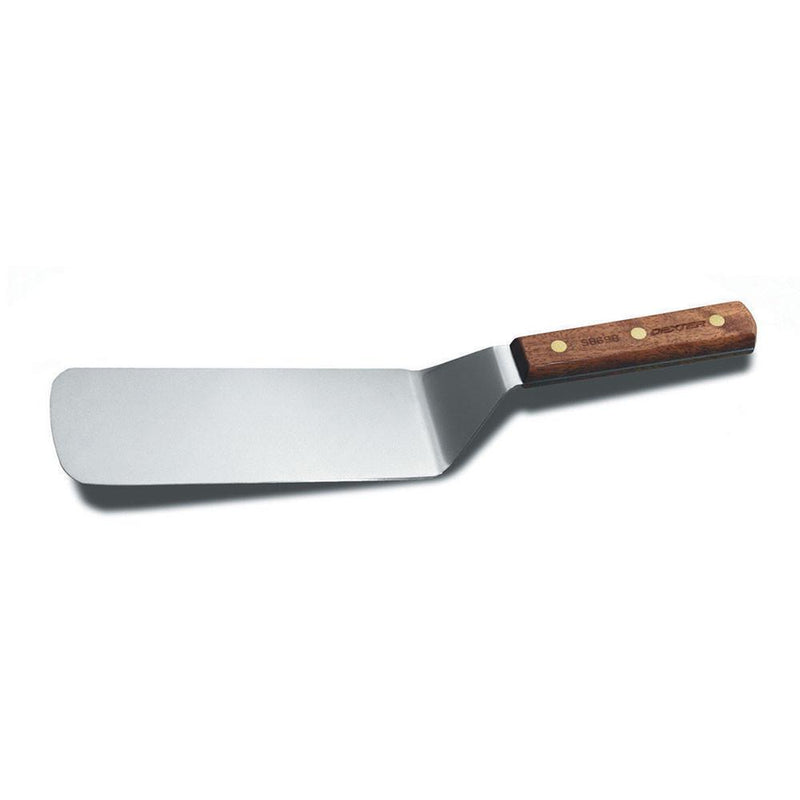 Dexter Russell S8698PCP 8"x3" Grill Turner w/ Rosewood Handle