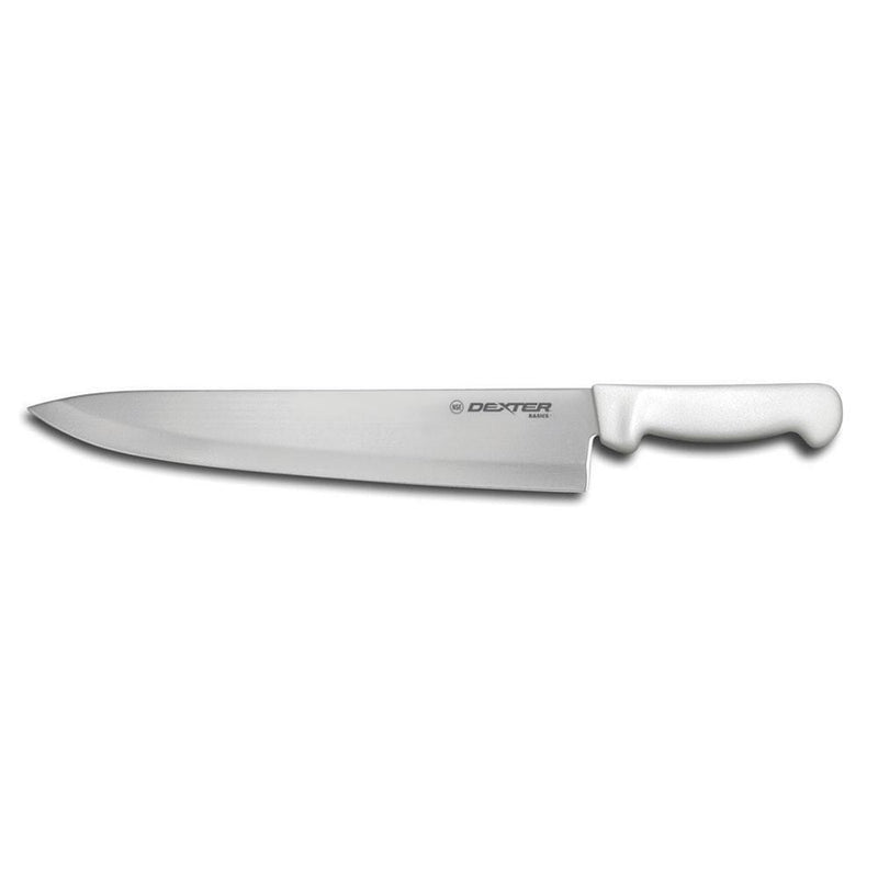 Dexter Russell P94806 12" Chef's Knife w/ Polypropylene White Handle