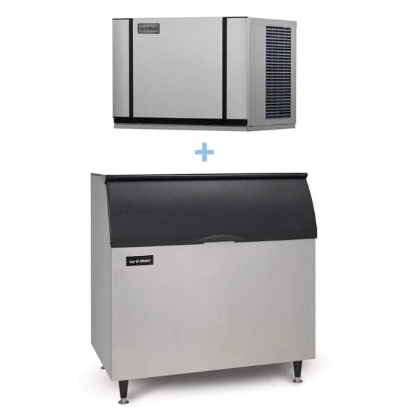 Ice-O-Matic CIM0330FA/B110PS 313 lb Full Cube Ice Maker w/ Bin - 854 lb Storage, Air Cooled, 115v [Usually ships within 1 - 3 business days]