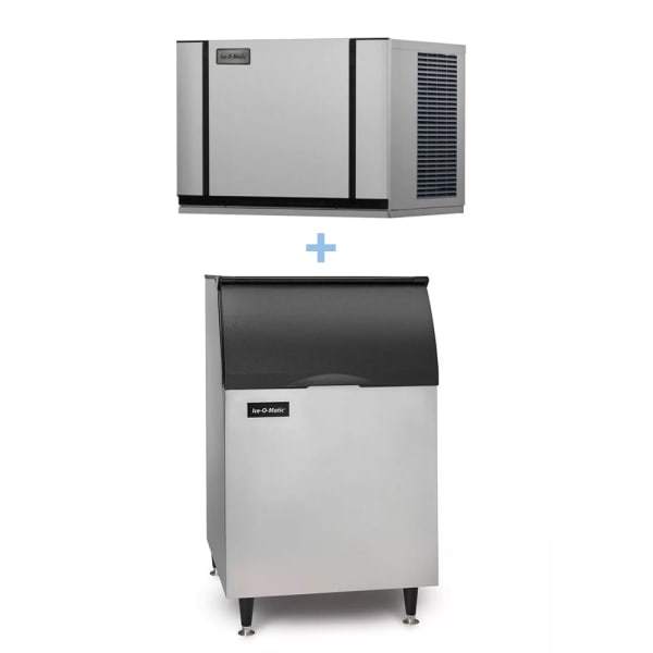 Ice-O-Matic CIM0330FA/B55PS 313 lb Full Cube Ice Maker w/ Bin - 510 lb Storage, Air Cooled, 115v [Usually ships within 1 - 3 business days]