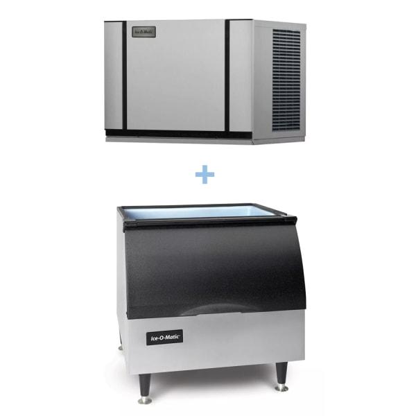Ice-O-Matic CIM0330HA/B25PP 305 lb Half Cube Ice Maker w/ Bin - 242 lb Storage, Air Cooled, 115v [Usually ships within 4 - 8 business days]