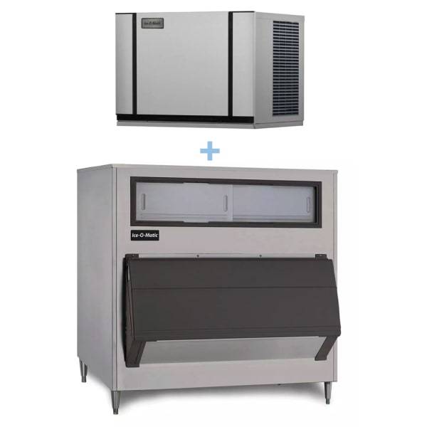 Ice-O-Matic CIM0636FA/B1600-60 600 lb Full Cube Ice Maker w/ Bin - 1660 lb Storage, Air Cooled, 208-230v/1ph [Usually ships within 1 - 3 business days]