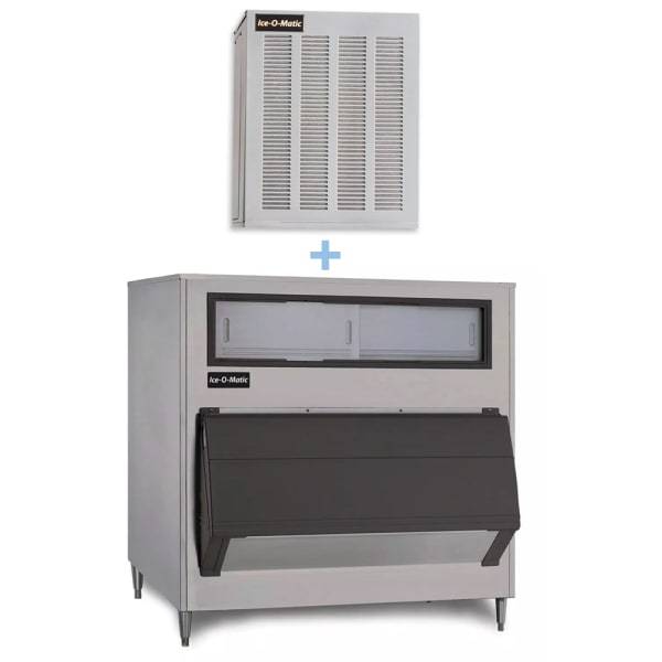 Ice-O-Matic GEM0450A/B1300-48 464 lb Nugget Ice Maker w/ Bin - 1320 lb Storage, Air Cooled, 115v [Usually ships within 1 - 3 business days]