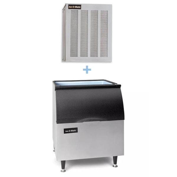 Ice-O-Matic GEM0450A/B40PS 464 lb Nugget Ice Maker w/ Bin - 344 lb Storage, Air Cooled, 115v [Usually ships within 1 - 3 business days]