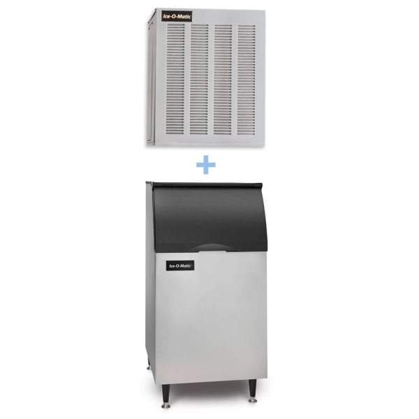 Ice-O-Matic GEM0450A/B42PS 464 lb Nugget Ice Maker w/ Bin - 351 lb Storage, Air Cooled, 115v [Usually ships within 4 - 8 business days]