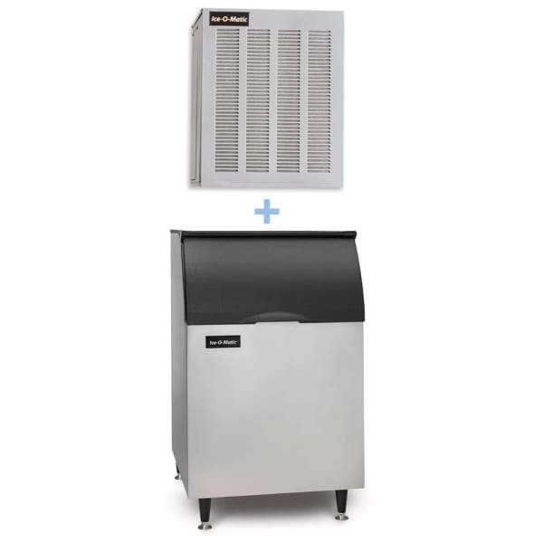 Ice-O-Matic GEM0450A/B55PS 464 lb Nugget Ice Maker w/ Bin - 510 lb Storage, Air Cooled, 115v [Usually ships within 1 - 3 business days]