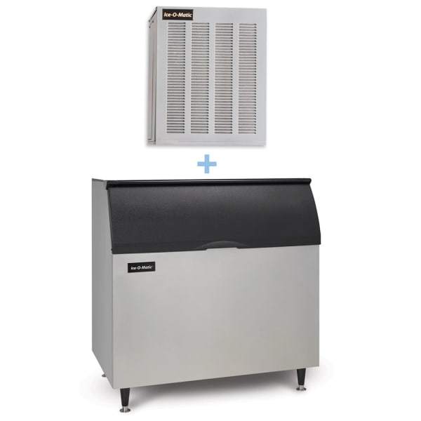 Ice-O-Matic GEM0650A/B110PS 740 lb Nugget Ice Maker w/ Bin - 854 lb Storage, Air Cooled, 115v [Usually ships within 1 - 3 business days]