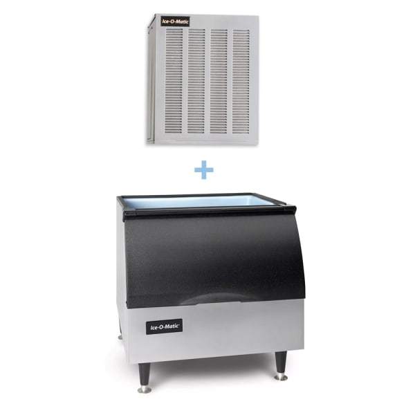 Ice-O-Matic MFI0500A/B25PP 540 lb Flake Ice Maker w/ Bin - 242 lb Storage, Air Cooled, 115v [Usually ships within 1 - 3 business days]