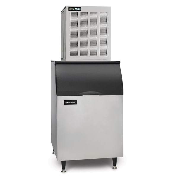 Ice-O-Matic MFI0500A/B55PS 540 lb Flake Ice Maker w/ Bin - 510 lb Storage, Air Cooled, 115v [Usually ships within 1 - 3 business days]