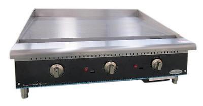 ServWare STG-36 36" thermostatic gas griddle