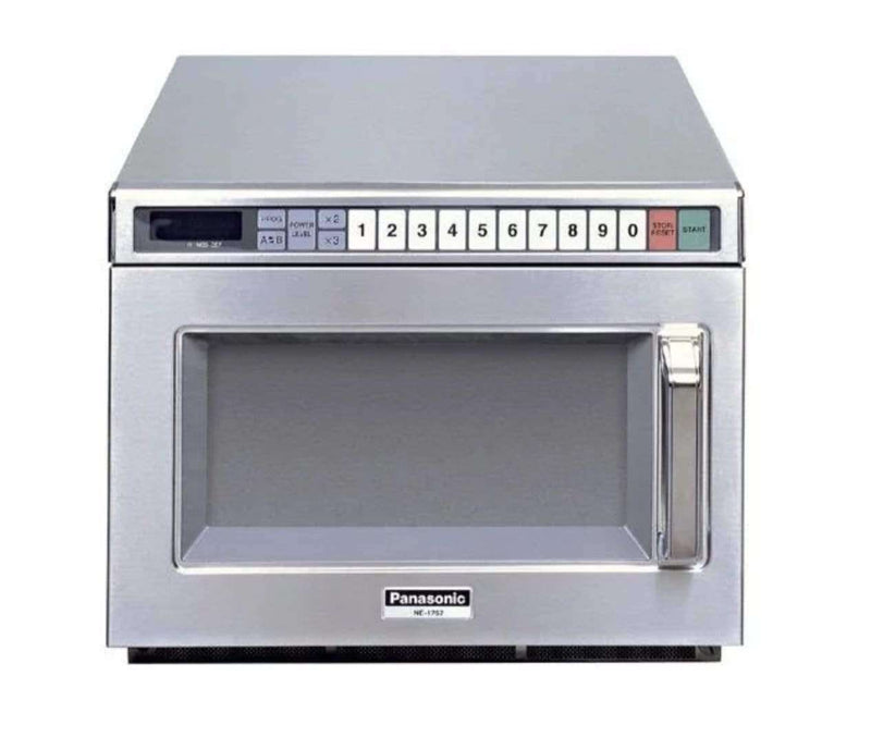Panasonic NE-21521 Stainless Steel Commercial Microwave Oven - 208/240V, 2100W