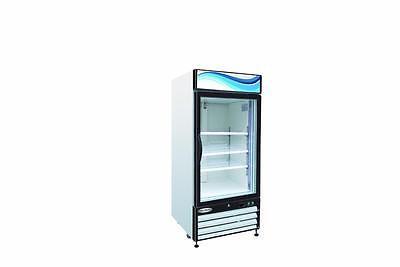 ServWare GR-16 glass door refrigerator merchandiser