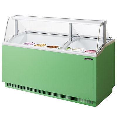 Turbo Air TIDC-70G-N Green Ice Cream Dipping Cabinet
