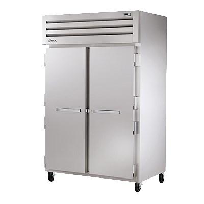True Stainless Steel Two Section Two Door Reach-In Heated Cabinet