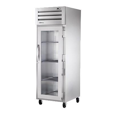 True One Section One Glass Door Reach-In Heated Cabinet
