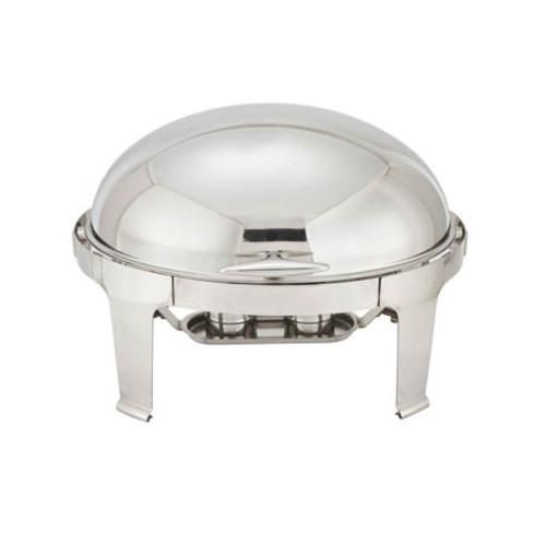 Winco 603 8 Qt Oval Roll Top Chafer