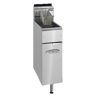 Imperial Stainless Steel 7.88" Wide Gas Fryer