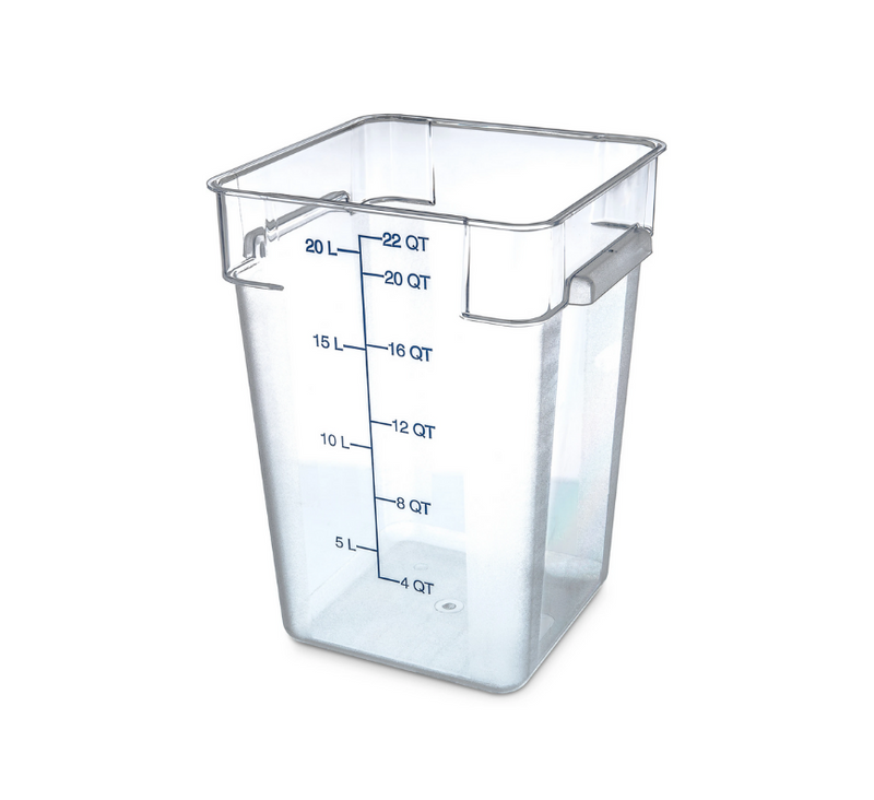 22 Qt Clear Food Storage Container (10726-07)