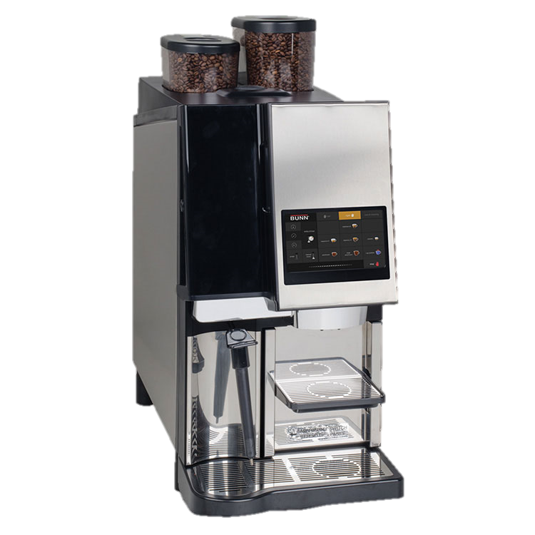 BUNN Espresso Machine 2-step Super-Automatic Two Grinders