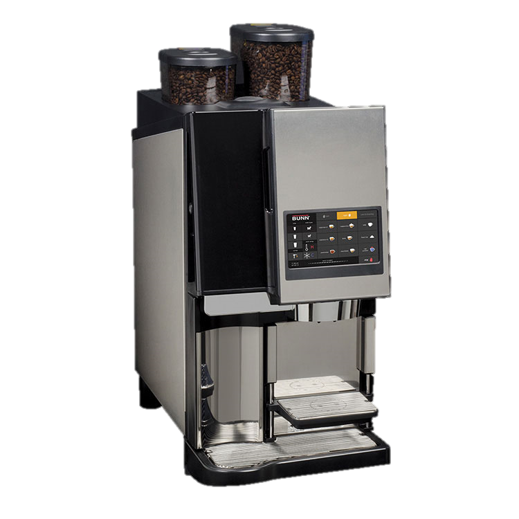 BUNN Espresso Machine 1-Step Super Automatic Two Grinders