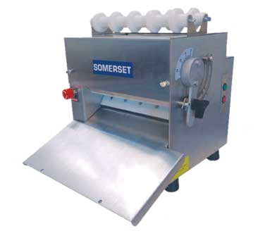 Somerset Dough Sheeter Compact Design 11" Synthetic Rollers