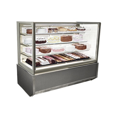 Federal Industries Refrigerated Display Case, Floor Standing Model, 37-1/2" W x 30-3/4" D x 44" H), Choice Of Laminates