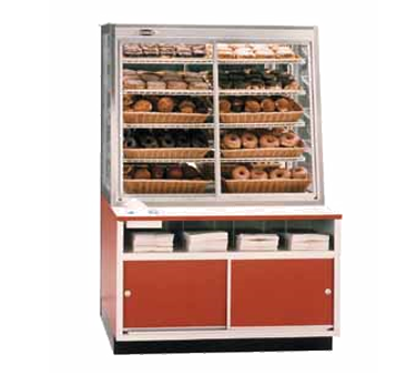 Federal Industries Specialty Display Non-Refrigerated Self-Serve Bakery Case, 42"W x 30"D x 62”H, Choice Of Laminate