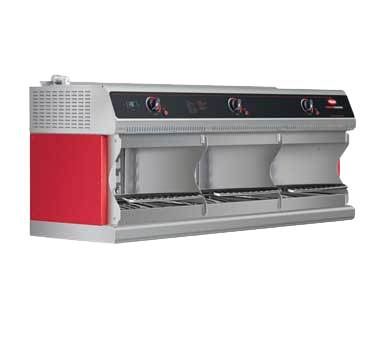 Hatco Thermo-Finisher® Electric 3-Bay Food Finisher 3 Upper Elements 42"W Stainless Steel