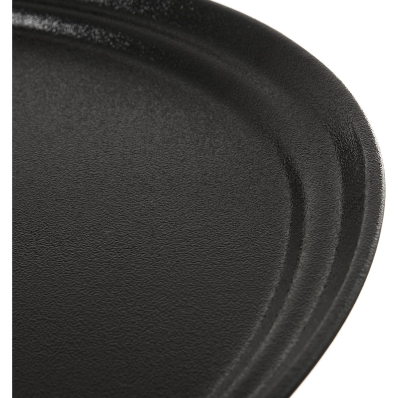 31" Black Oval Griptite Tray (3100GR-004)