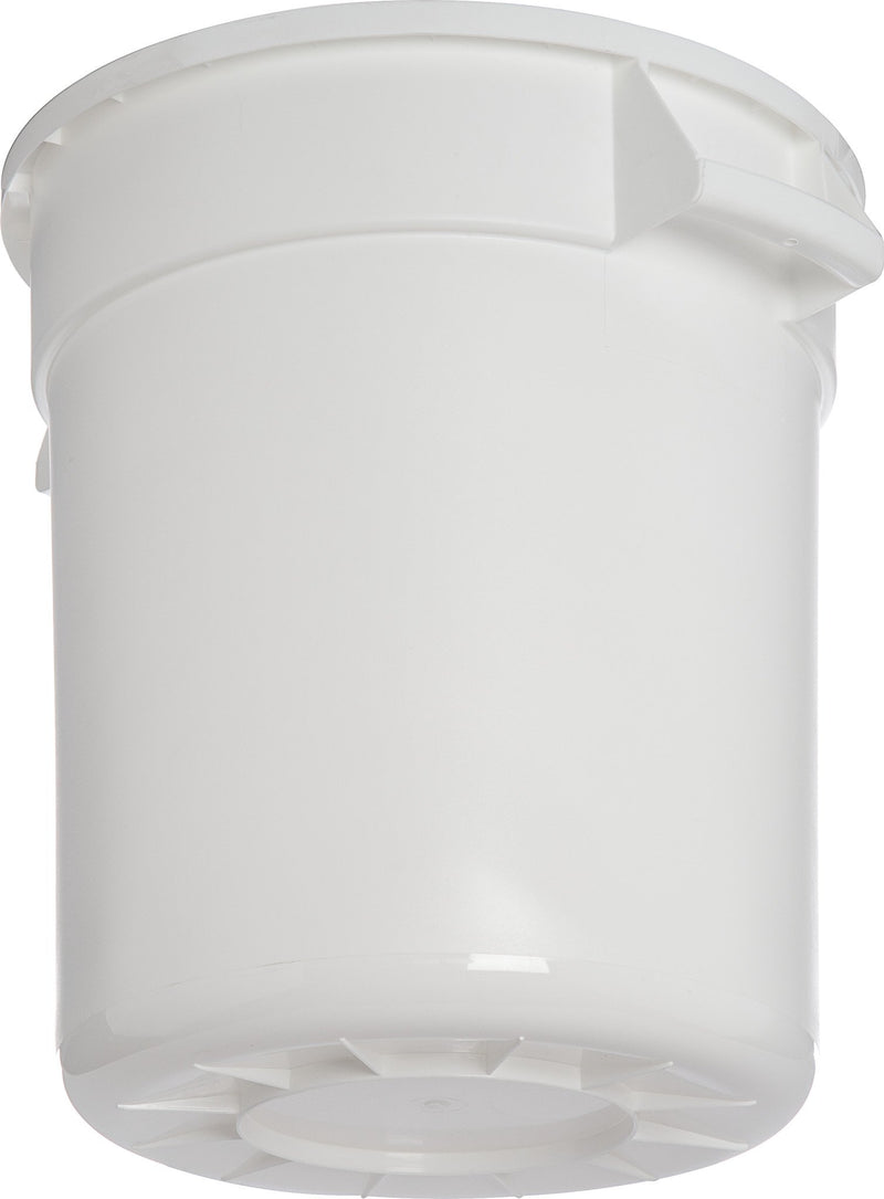 Carlisle 341010 10 Gallon White Waste Container