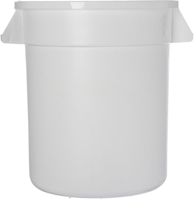 Carlisle 341010 10 Gallon White Waste Container