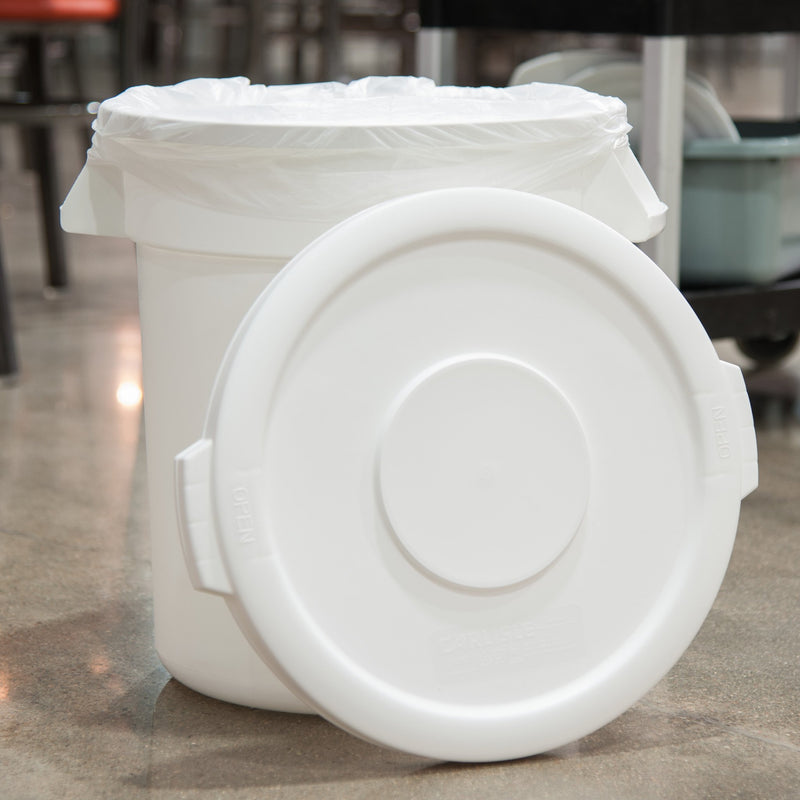 Carlisle 34102102 Waste Container Lid For 20 Gal White